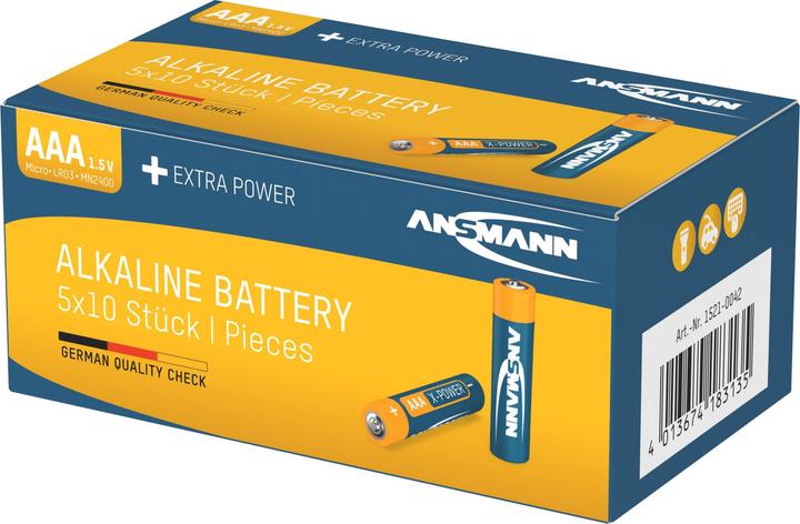 Actual product image Ansmann Battery set Micro, Mignon 40 (20 pcs., AA, AAA)