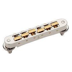Schaller GTM Bridge nickel, Zubehör Instrumente, Silber
