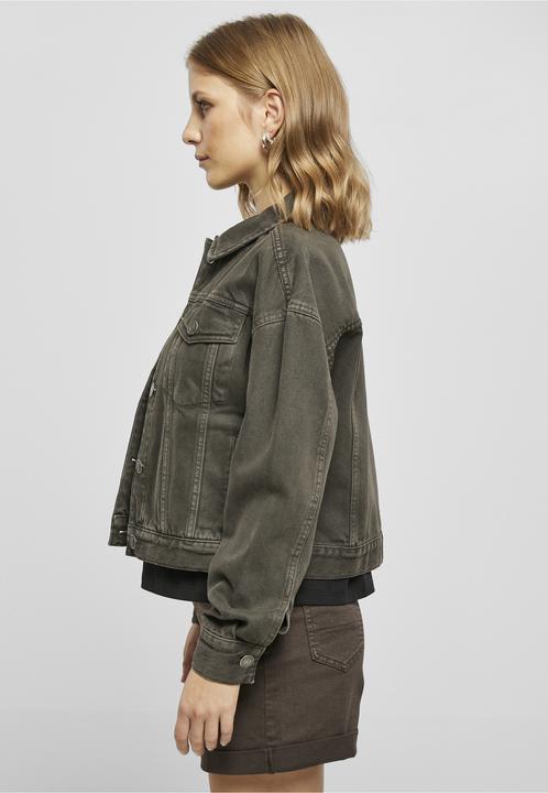 Actual product image Urban Classics Ladies Oversized Colored Denim Jacket - 73203 (3XL)