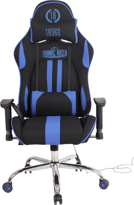 Actual product image CLP Limit XM office chair fabric, black/blue