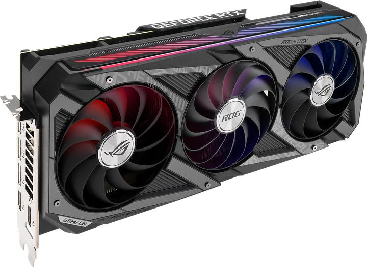 Productafbeelding ASUS ROG-STRIX-RTX3080-O12G-GAMING, HDMI, DP, Actief (12 GB)