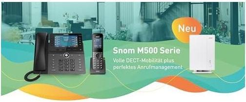 Produktbild Snom M500 base station compatible only with M55 and M58 handsets