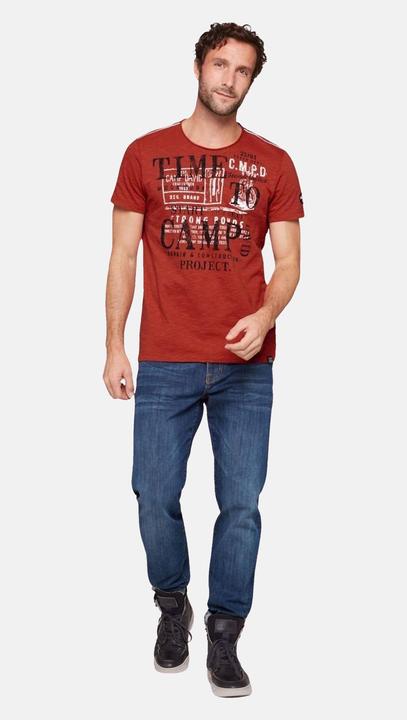 Produktbild Camp David T-Shirt THE CRAFTSMEN Kurzarmshirt (S)