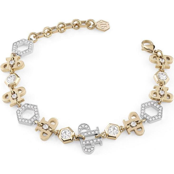 Philipp Plein, Armschmuck, Armband, (16 cm, Edelstahl, Recycelt)