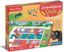 Immagine prodotto Clementoni Imparo con i divertenti Quiz interattivi sugli animali