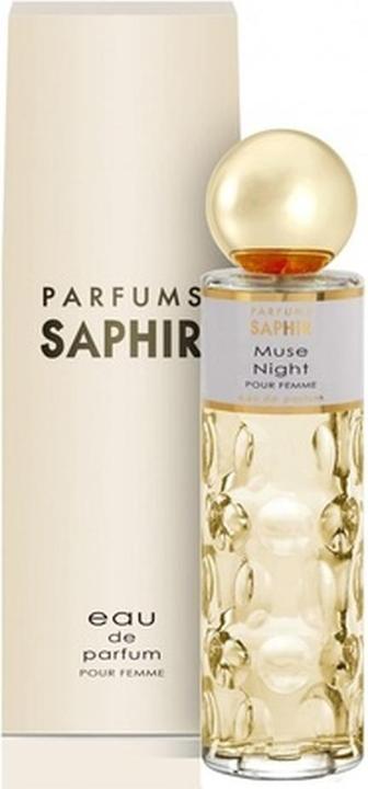 Actual product image Saphir Women Muse Night - Eau De Parfum - 200Ml (Eau de parfum, 200 ml)