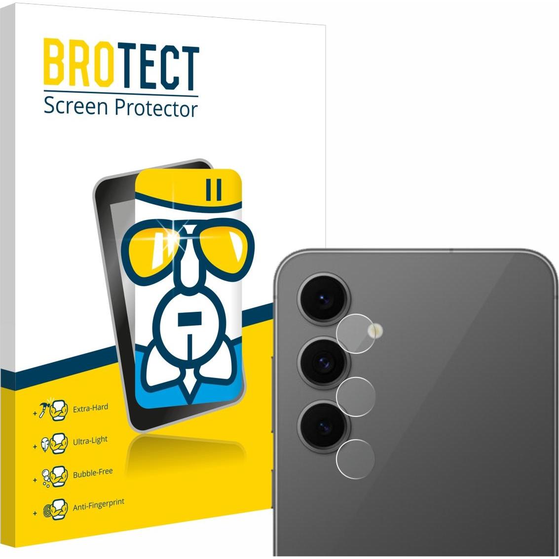 BROTECT Schutzglas Schutzfolie Glas Folie Displayschutz klar (1 Stück, Samsung Galaxy S21), Smartphone Schutzfolie, Tran...