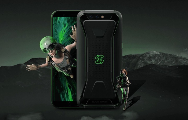 Actual product image Xiaomi Black Shark (128 GB, Black, 5.99", Dual SIM, 20 Mpx, 4G)