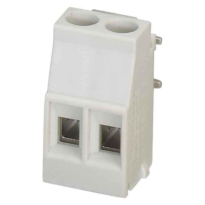 Phoenix Contact MKDSO 2,5/ 2-R KMGY Schraubklemmblock 2.50 mm² Polzahl 2 250 St., Elektronikkabel + Stecker, Grau
