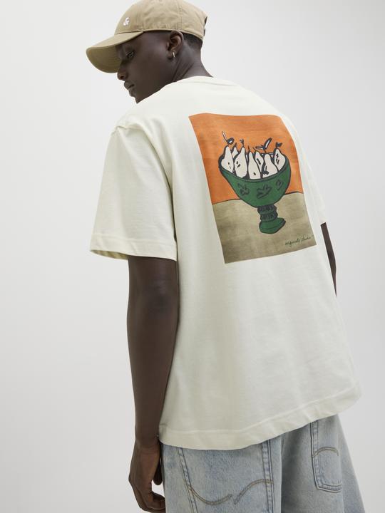 Produktbild Jack & Jones Rückenprint Rundhalsausschnitt T-shirt T-shirt (S)