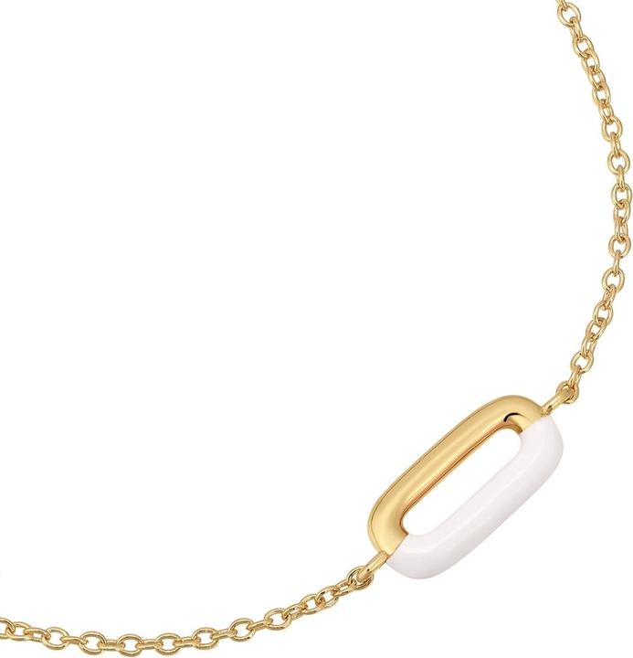 Immagine prodotto Glanzstücke München Bracciale da donna - 37290 (17 cm, 000 placcato oro giallo 14 carati, Argento 925)