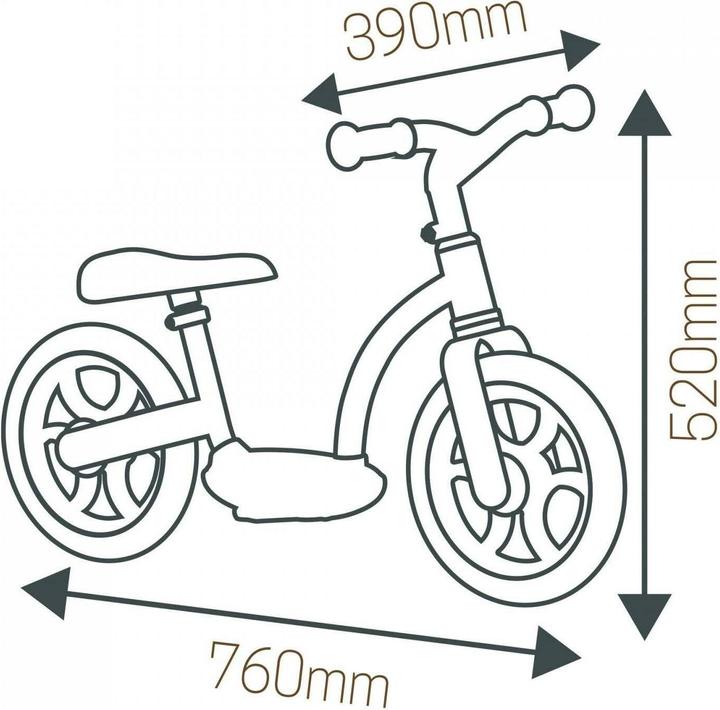 Image du produit Smoby Vélo d'équilibre confortable (10")