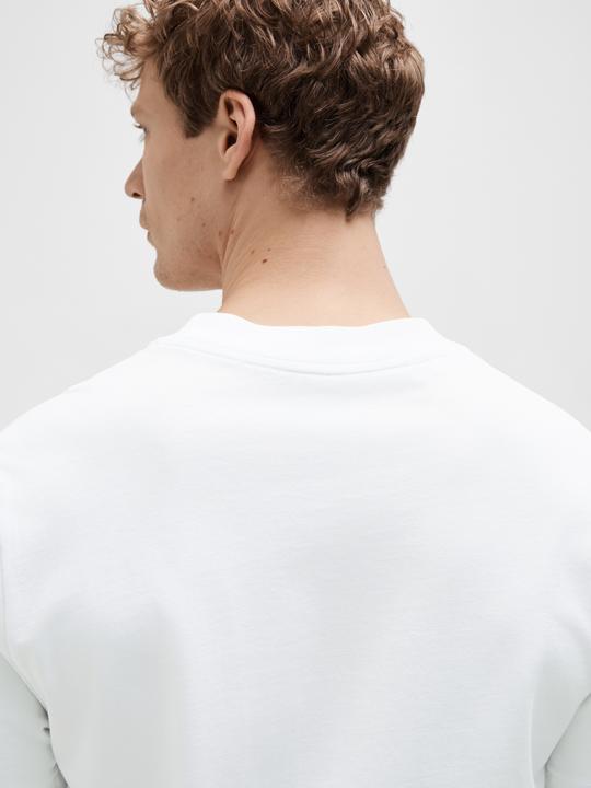 Produktbild Selected Homme Stehkragen Bio-Baumwoll T-Shirt (S)