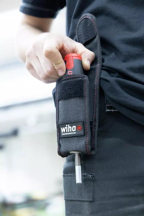 Actual product image Wiha Belt pouch for E screwdriver speedE® II