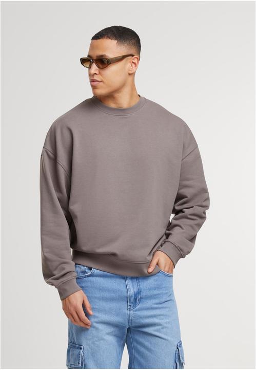 Produktbild DEF Basic Crewneck Pullover tornado L (L)