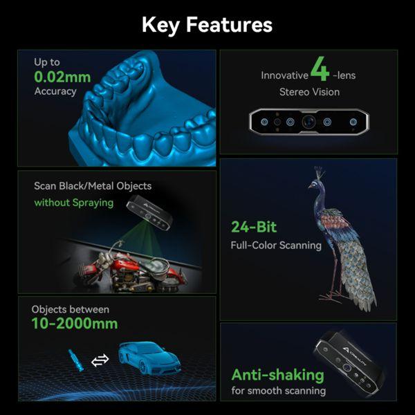 Actual product image Creality CR-Scan Otter
