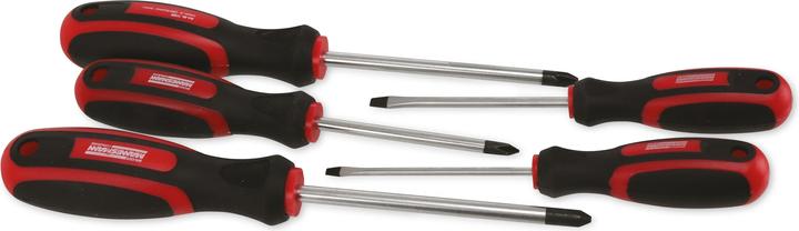 Actual product image Mannesmann Screwdriver set 5 pcs. (Port, Phillipps cross recess (PH), Pozidriv cross recess (PZ))