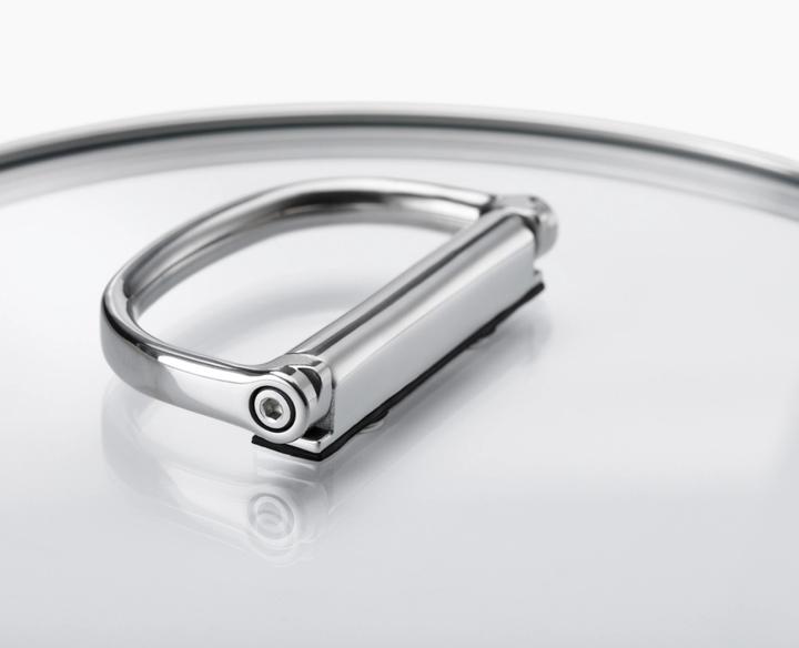 Actual product image Joseph Joseph Space casserole with folding handles D28cm (28 cm, Casserole + Stewpot, Aluminium)