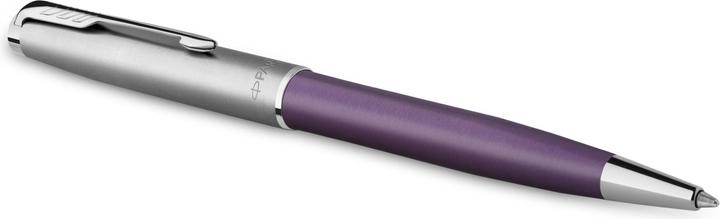 Actual product image Parker Pen Bullets. Sonnet Metal&Violet C.C. M Gift Box (Metal, Violet, 1x)