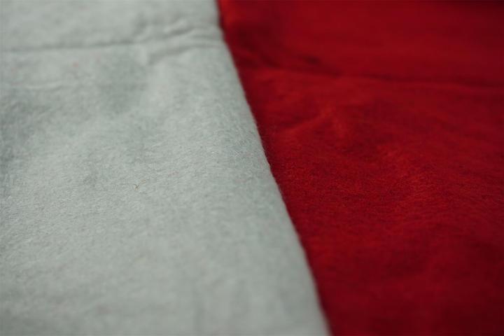 Actual product image Novaliv Set of 12 Chair Covers Christmas I Red I Father Christmas Hat I Chair Cover Christmas Deco (62 x 50 x 62 cm)