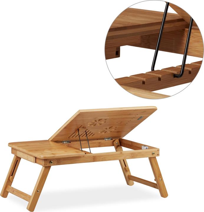 Image du produit Relaxdays Table pour ordinateur portable