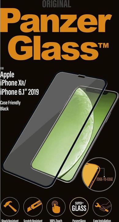 Produktbild PanzerGlass Edge to Edge (1 Stück, Apple iPhone XR, Apple iPhone 11)