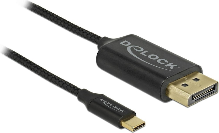 Produktbild Delock DisplayPort — USB Typ C (2 m, USB Typ C, DisplayPort)