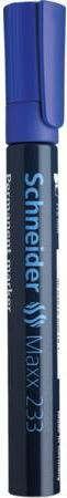Actual product image Schneider Maxx 233 permanent marker Line width: 1-5 mm Ink colour: blue (1x)