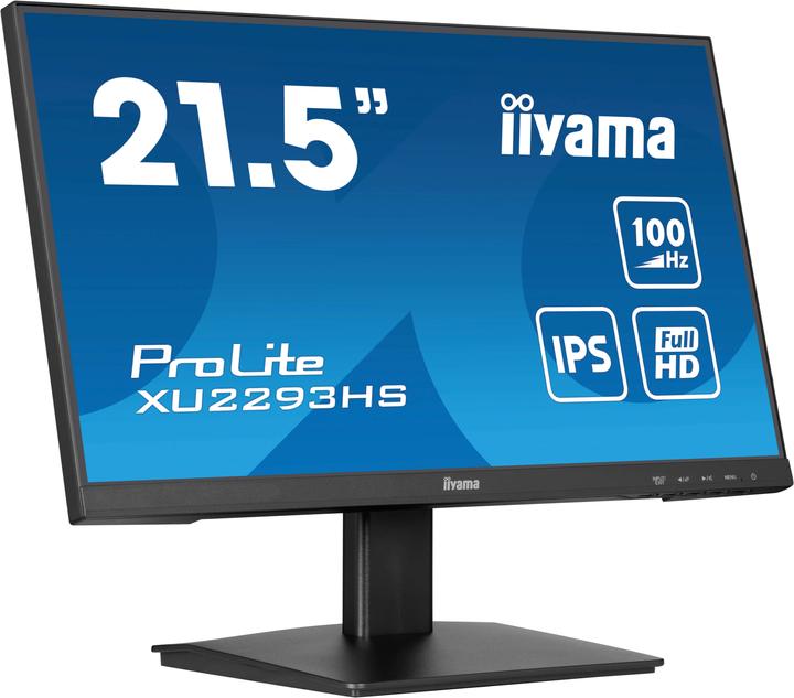 Actual product image iiyama TFT 21,5/54,5cm ProLite XU2293HS *black* (1920 x 1080 pixels, 21.50")