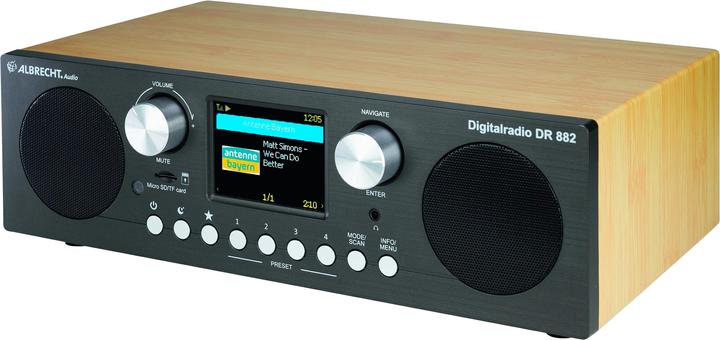 Image du produit Albrecht DR 882 (DAB+ DAB, KW, Bluetooth)