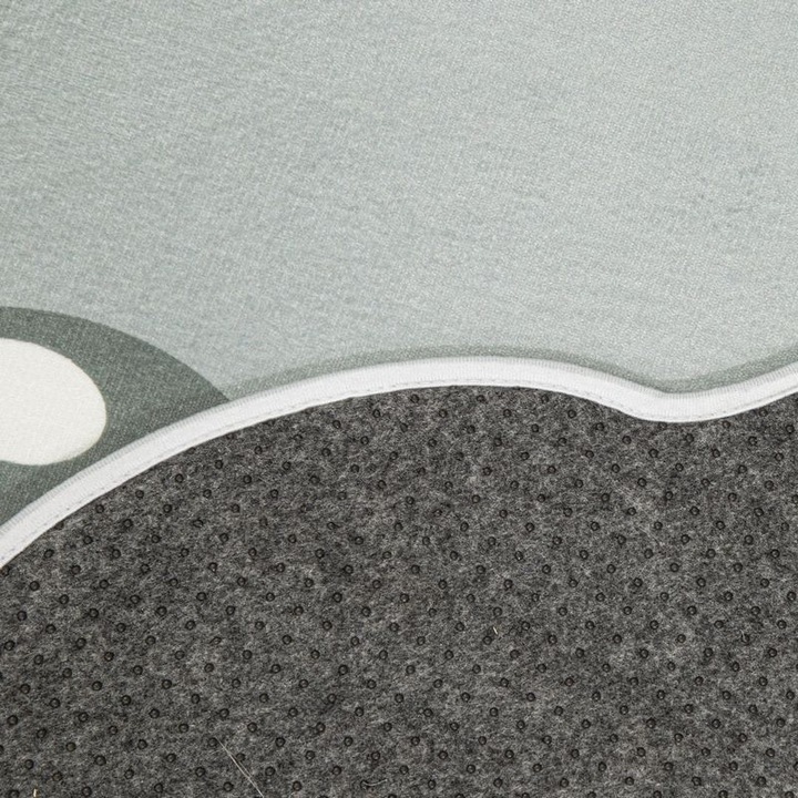 Produktbild Paco Home Kinderteppich Teppich Kinderzimmer Koala Form Grau (90 x 120 cm)