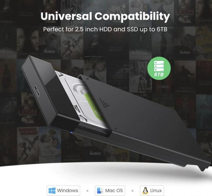 Produktbild Ugreen Hard Drive Gehäuse (2.5")