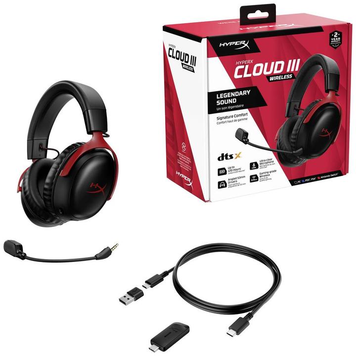 Actual product image HyperX Cloud III Wireless (Wireless)