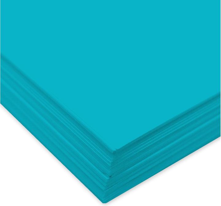 Actual product image Ursus Clay drawing paper A4, 130 g/m², 100 sheets, azure blue (130 g/m², A4)