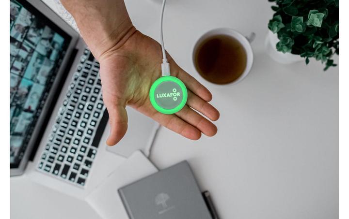 Actual product image Luxafor Mute button with 1.5 m USB-C cable