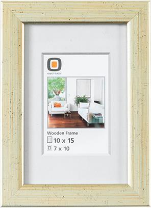 Actual product image Euro Wooden frame L5 21x29.7 silver (21 x 30 cm)