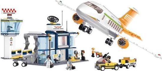 Actual product image Sluban Constructor Aviation Airport M38-B0367, plastic
