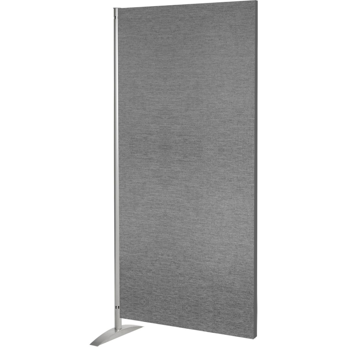 Kerkmann, Trennwand, Stellwandsystem, Textil-Element, HxBxT 1750x800x450 mm, grau