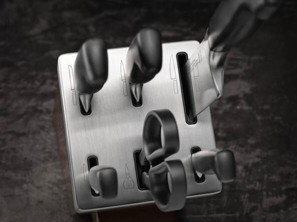 Actual product image Zwilling Four star knife block