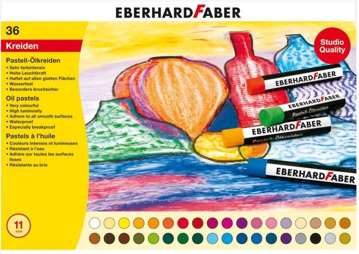 Actual product image EberhardFaber Oil pastels 36 cardboard case (36x)