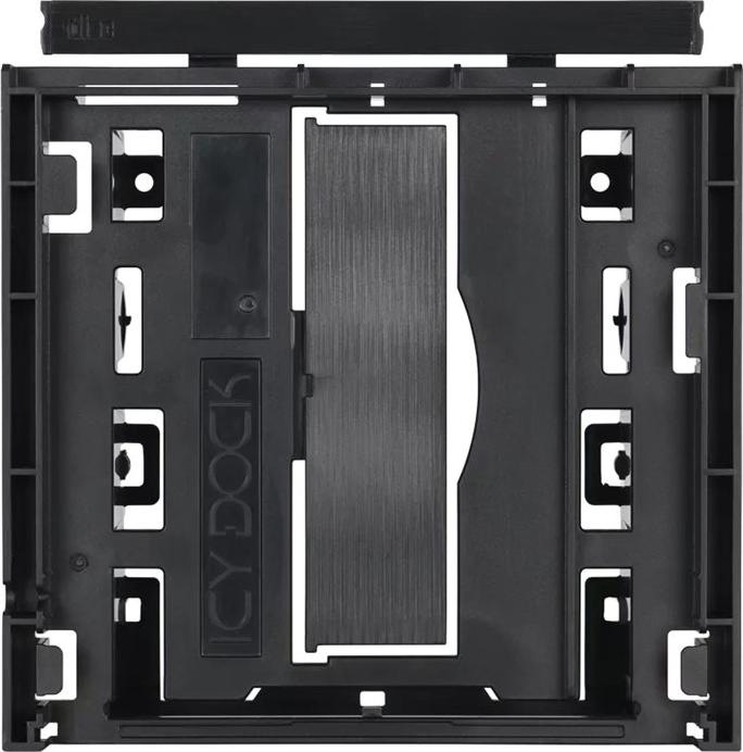 Produktbild Icy Dock 5,25” zu 3,5” + Ultra Slim ODD Frontblenden-Adapter