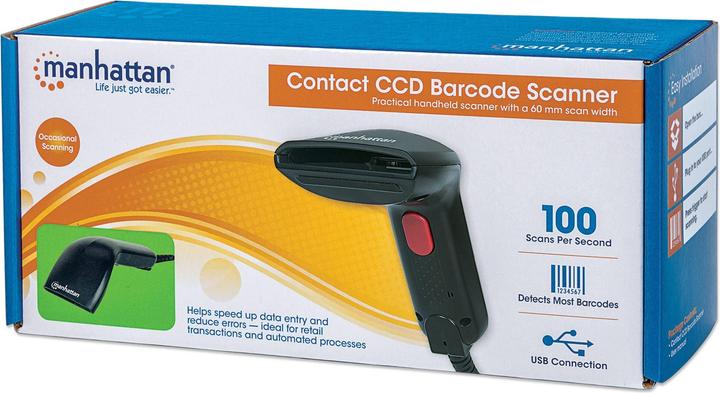 Actual product image Manhattan CCD Contact (1D barcodes)
