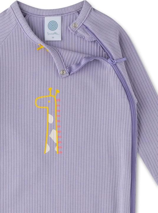 Produktbild Sanetta Bambus Baumwoll Baby-Strampler - Lila (92)