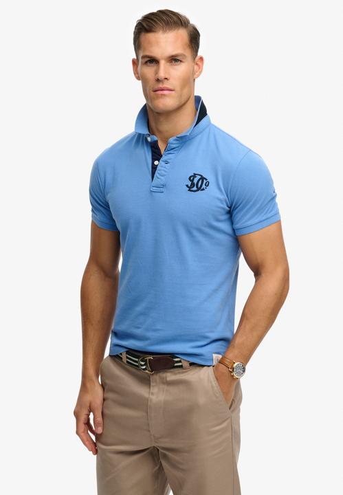 Produktbild Superdry Pique Monogram Polo (L)