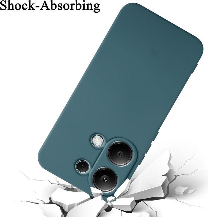 Image du produit Cadorabo Housse pour Redmi Note 13 pro 4G TPU avec protection liquide Design en silicone (Xiaomi Redmi Note 13 Pro 4G)