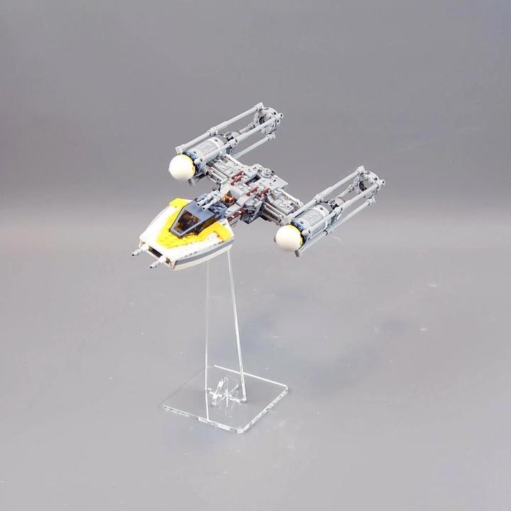Actual product image iDisplayit Acrylic stand for LEGO® models (angled 24 cm high)