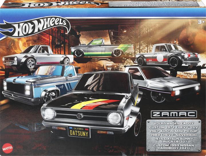 Actual product image Hot Wheels Zamac Themed 6-Pack