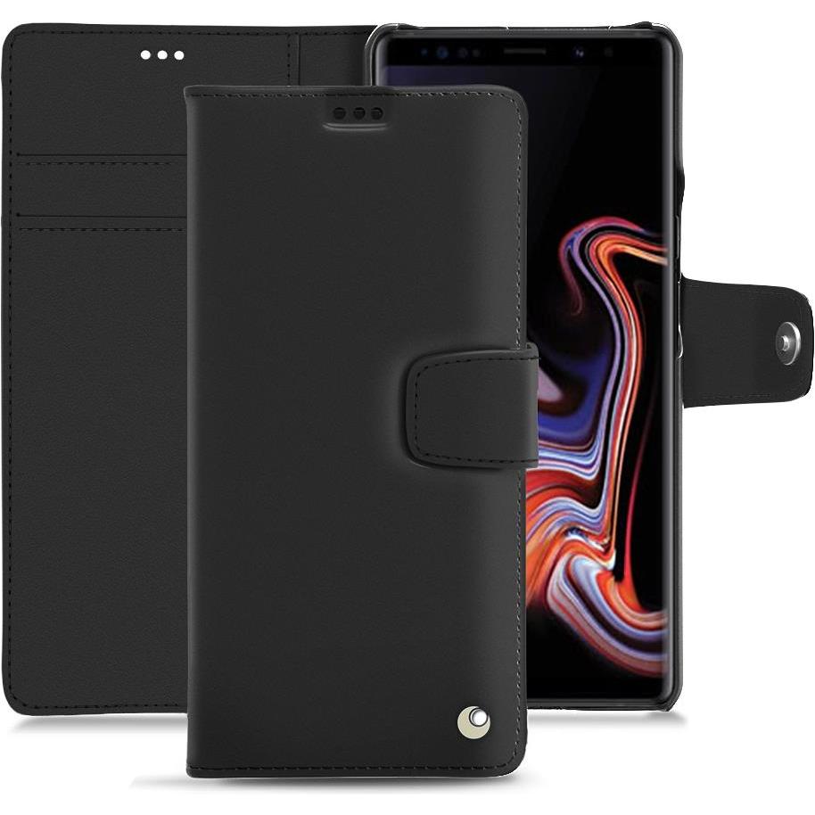 Thumbnail - Noreve Lederschutzhülle Wallet (Samsung Galaxy Note 9), Smartphone Hülle, Schwarz