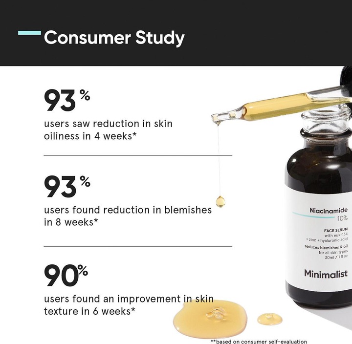 Image du produit Minimalist Niacinamide 10% Sérum pour le visage (30 ml)