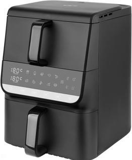 Actual product image Emerio Hot Air Fryer Dual